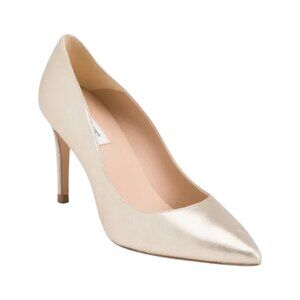 LK BENNETT Made In Spain Leather Floret Closed Court Heels